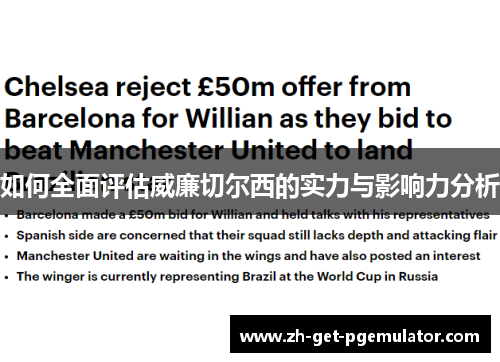 如何全面评估威廉切尔西的实力与影响力分析